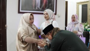 Foto: Kehangantan Pertemuan Pemimpin Kutai Kartanegara.