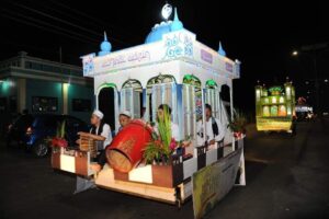 Foto: Ilustrasi lomba takbir keliling. (Istimewa)