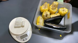 Foto: Penyelundupan Narkoba jenis Sabu di Jagung Sayur Bening pada Senin (22/7/2024).