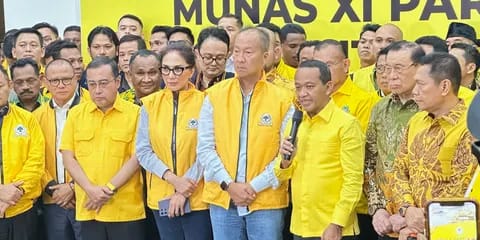 Foto: Bahlil Lahadalia terpilih secara aklamasi sebagai Ketua Umum Partai Golkar periode 2024-2029 dalam Musyawarah Nasional (Munas) XI.