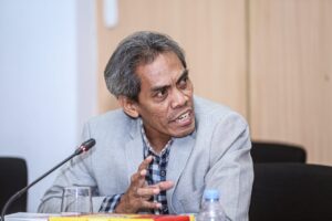 Foto: Pengamat ekonomi dari Universitas Mulawarman (Unmul), Purwadi Purwoharsojo.